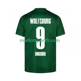 Maillot de Foot VfL Wolfsburg Mohamed Amoura 9 Domicile 2025/26